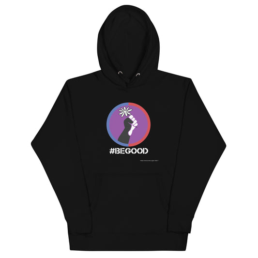 #BEGOOD Black Unisex Hoodie