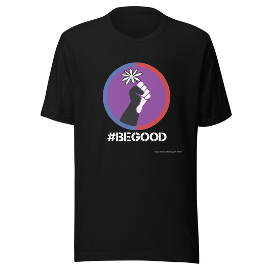 #BEGOOD Black Unisex t-shirt